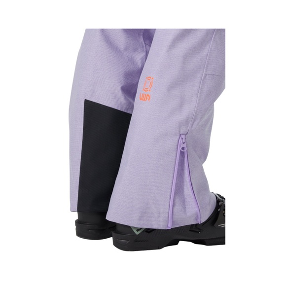 Helly Hansen PowderQueen Snow Bib Pant Heather/Purple size L - Picture 5 of 5